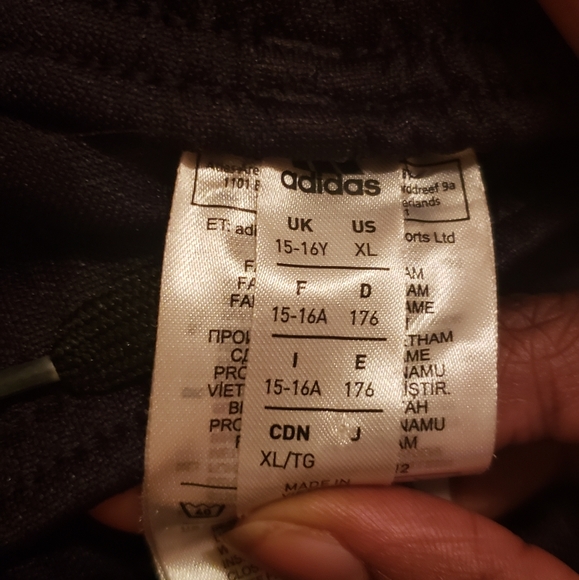 New All Black Adidas Sweatpants - Picture 2 of 2